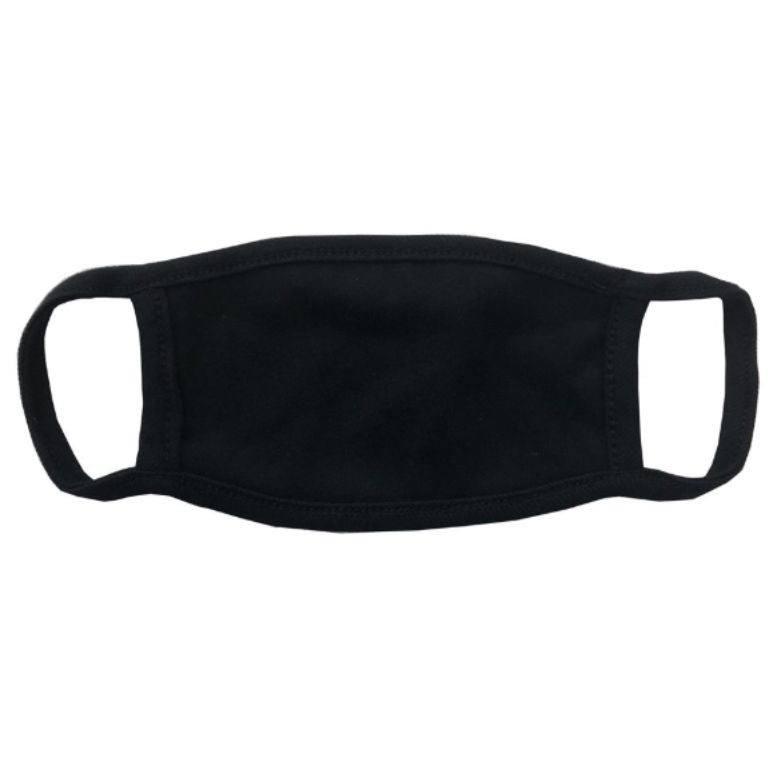 Rabbit Skins - Kids 100% Cotton 2-Ply Face Mask-Black CLEARANCE