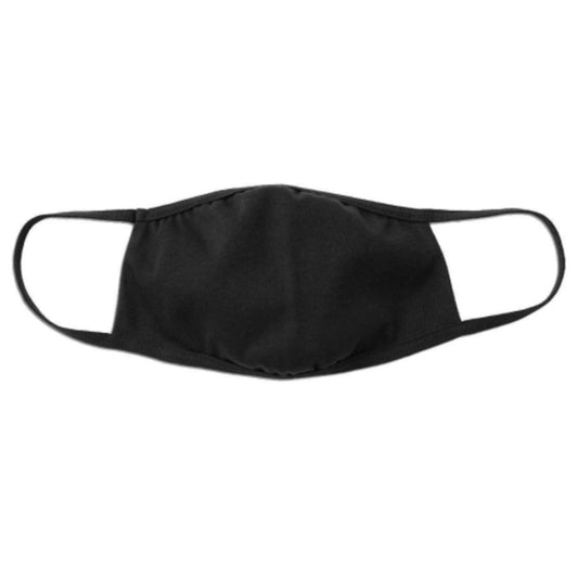 Face Mask Bella + Canvas - Adult - Black CLEARANCE