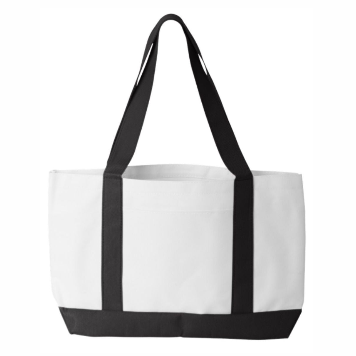 Liberty Bag P&O Cruiser Tote White/Black – CraftCutterSupply.com