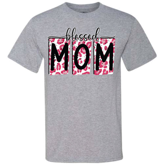 Blessed Mom Pink Leopard (CCS DTF Transfer Only)
