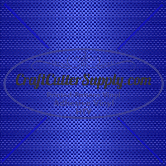 Blue Carbon Fiber 12x12 - CraftCutterSupply.com