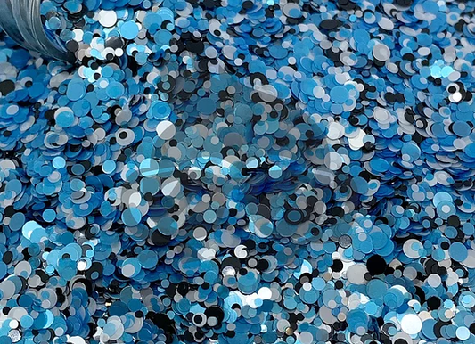 Blue Lives Matter Mixology Glitter