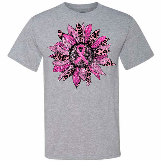 Breast Cancer Sunflower (CCS DTF Transfer Only)
