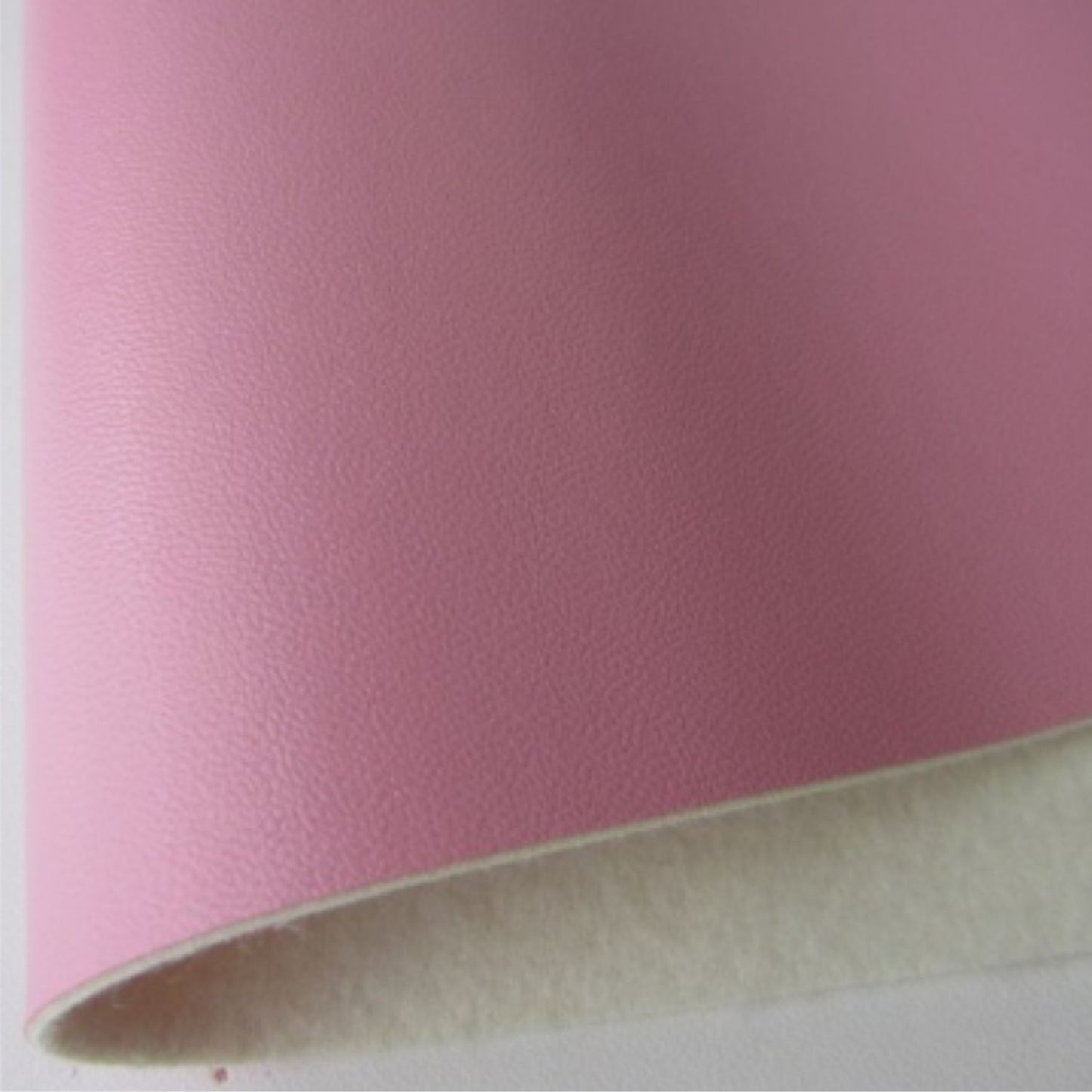 Bubble Gum Pink Smooth Fabric Synthetic Faux PU Leather 11.75in x 12in Sheets - CraftCutterSupply.com