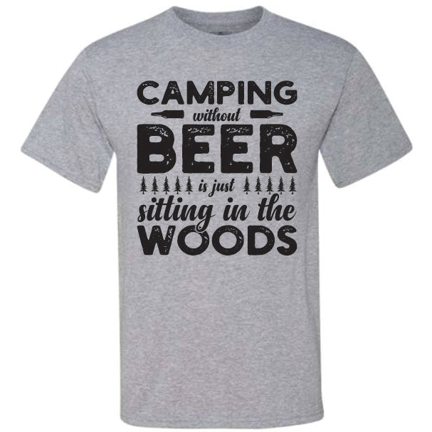Camping Without Beer (CCS DTF Transfer Only)