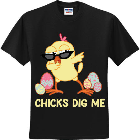 Chicks Dig Me Easter (CCS DTF Transfer Only)