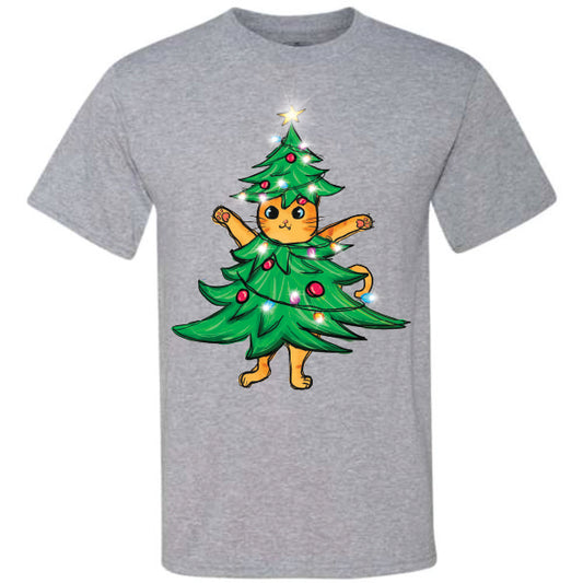 Christmas Tree Cat (CCS DTF Transfer Only)