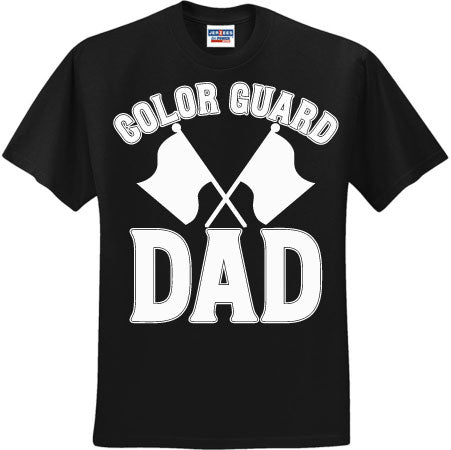 Color Guard Dad White (CCS DTF Transfer Only)