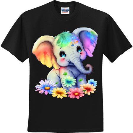 Cute Baby Elephant 1 (CCS DTF Transfer Only)