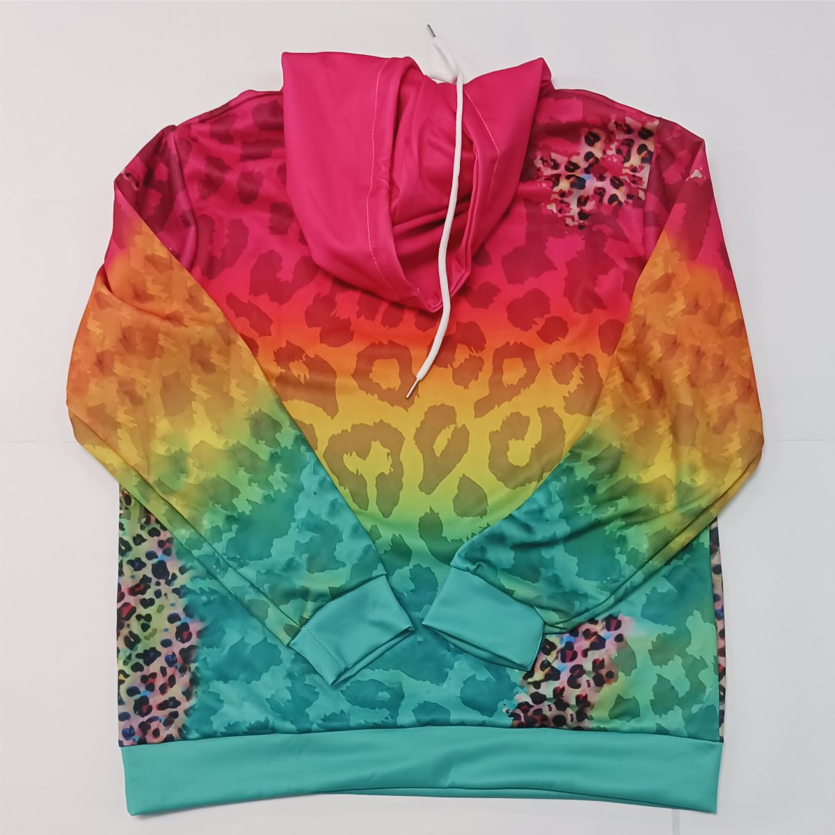 Multicolor dye sublimation hoodie