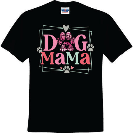 Dog Mama Pink Leopard (CCS DTF Transfer Only)