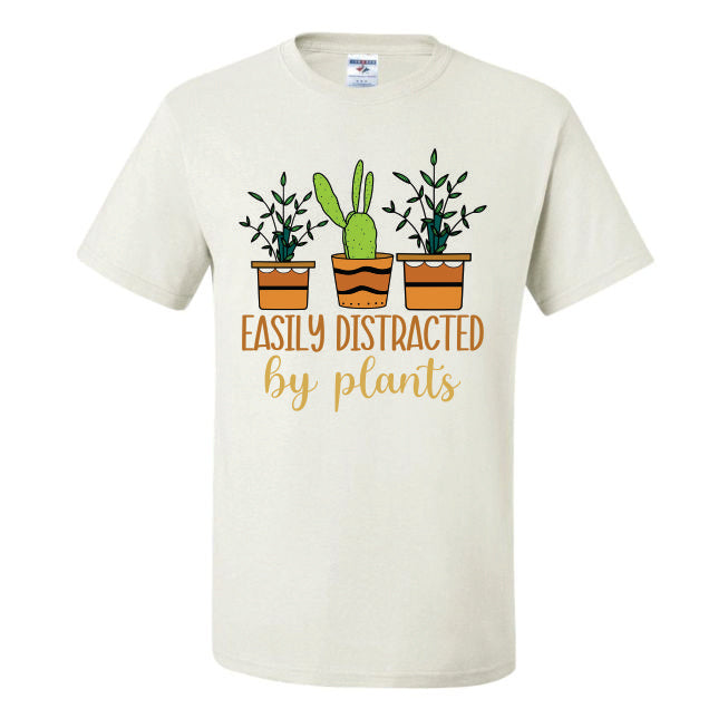 Easily Distracted By Plants (CCS DTF Transfer Only) – CraftCutterSupply.com