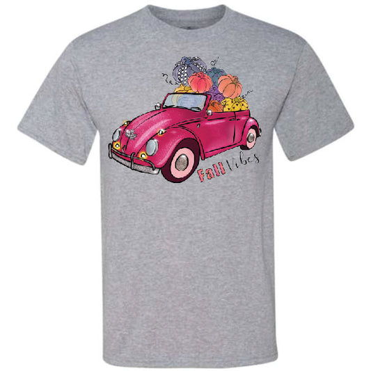 Fall Vibes Beetle Car (CCS DTF Transfer Only)