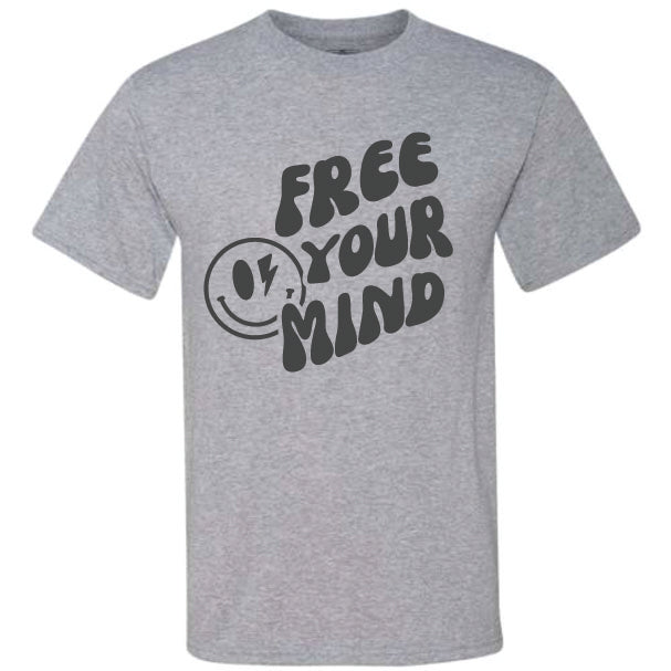 Free Your Mind Smiley (CCS DTF Transfer Only)