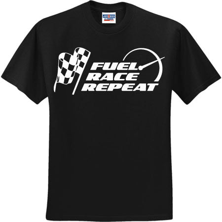 Fuel Race Repeat White (CCS DTF Transfer Only)
