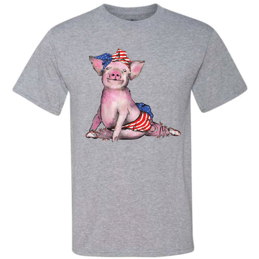 Funny 4th Of July Pig (CCS DTF Transfer Only)