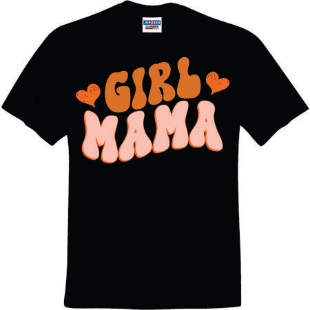 Girl Mama Retro (CCS DTF Transfer Only)