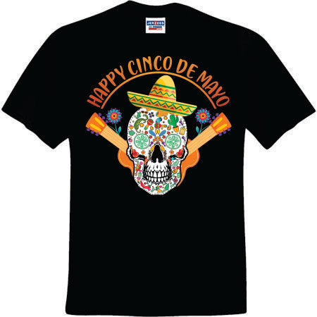 Happy Cinco De Mayo Skully (CCS DTF Transfer Only)