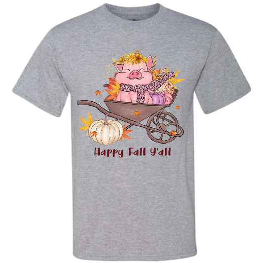 Happy Fall Ya'll Pig (CCS DTF Transfer Only)