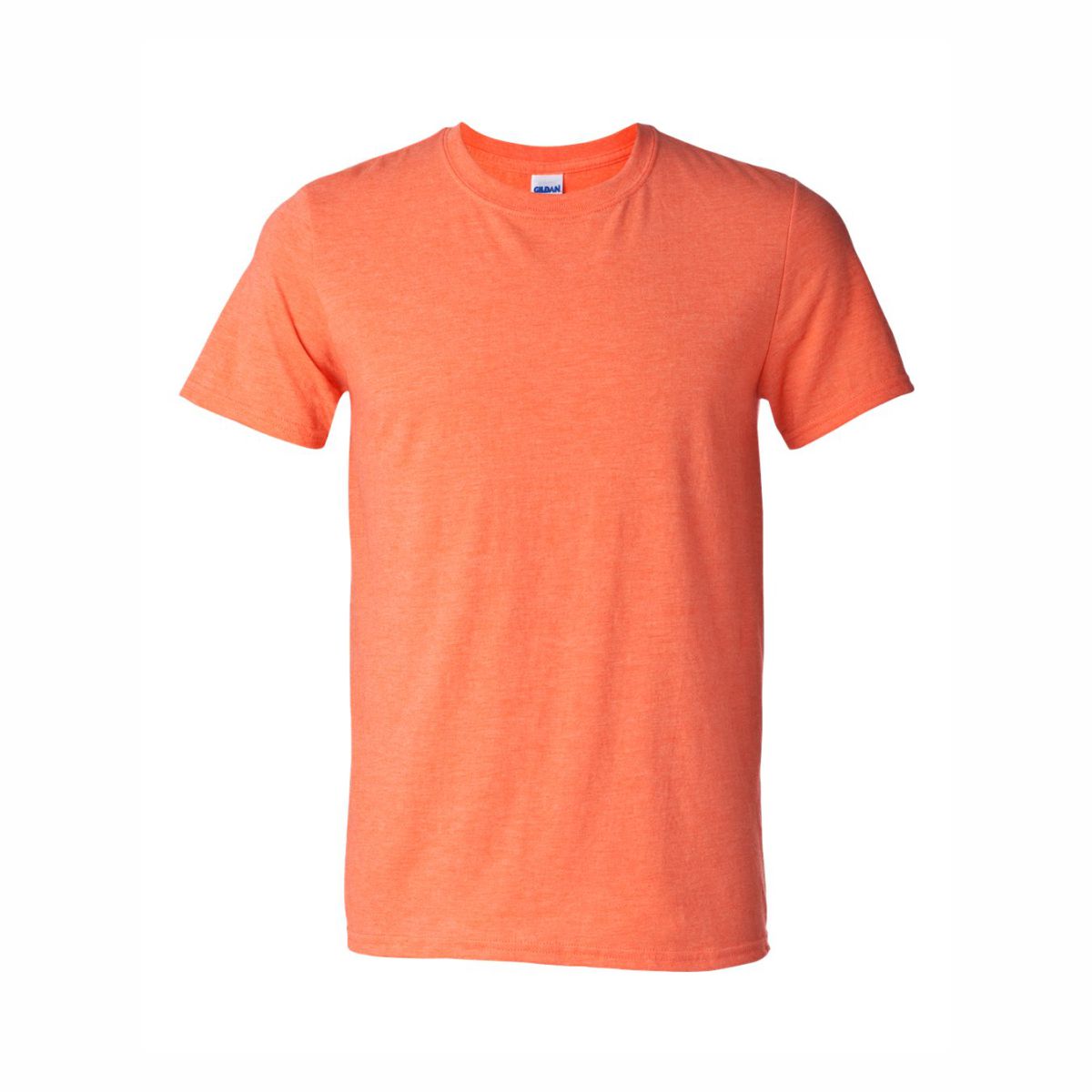 Adult - Gildan Softstyle T-Shirt 64000 Heather Orange