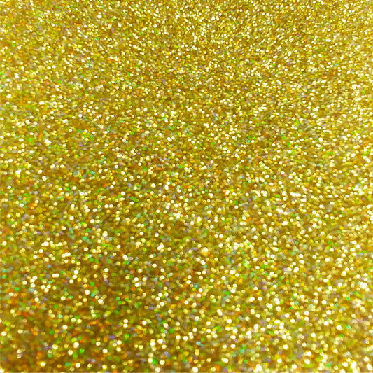 GlitterFlex® Ultra Holo Gold Rush Glitter HTV - CraftCutterSupply.com