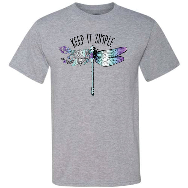 Keep It Simple Dragonfly (CCS DTF Transfer Only)