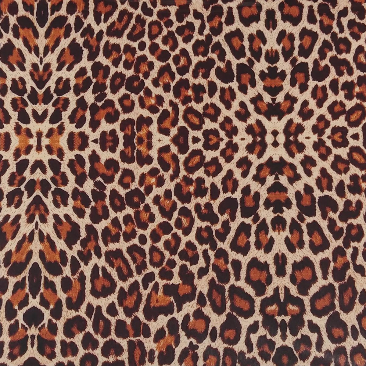 Specialty PSV Fashion Patterns-Leopard 12in x 15in Sheet (Permanent Adhesive Pattern Vinyl)