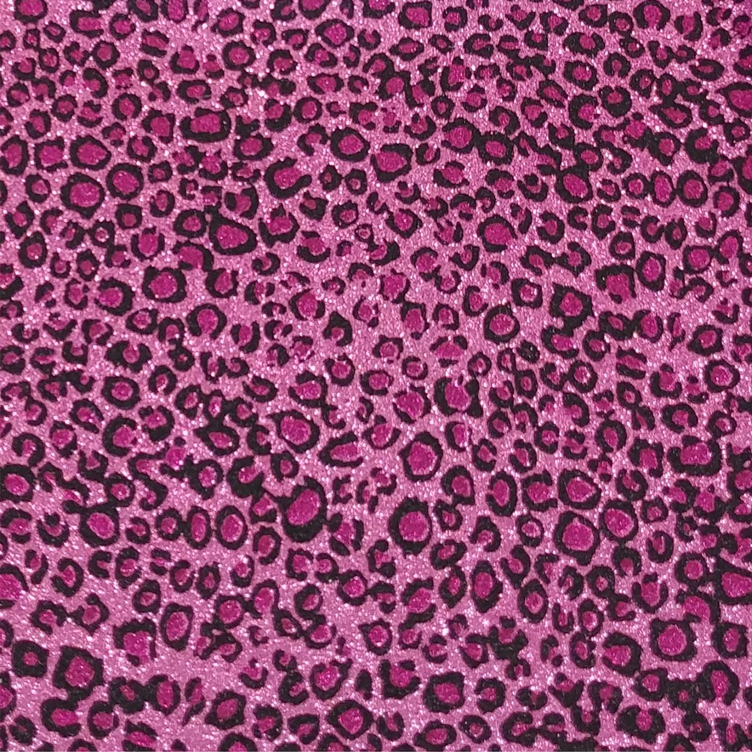 Glitter Leopard Purple Fabric Synthetic Faux PU Leather 11.75in x 12in Sheets - CraftCutterSupply.com