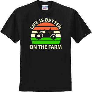 Life Is Better On The Farm (CCS DTF Transfer Only)