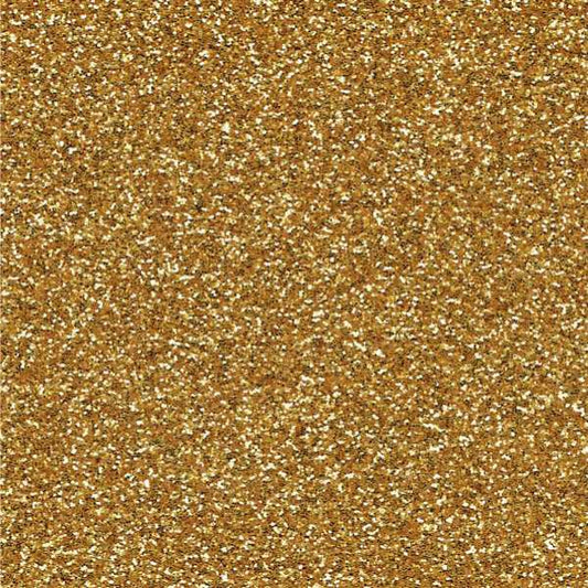 GlitterFlex® Ultra Light Gold Glitter HTV - CraftCutterSupply.com