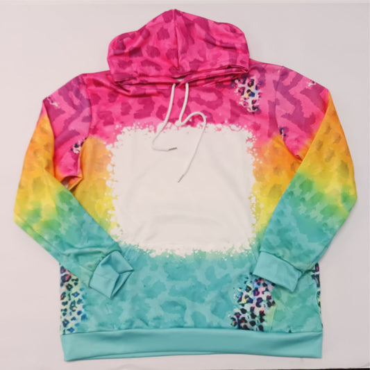 100% Polyester Sublimation Hoodie - Lighter Pattern