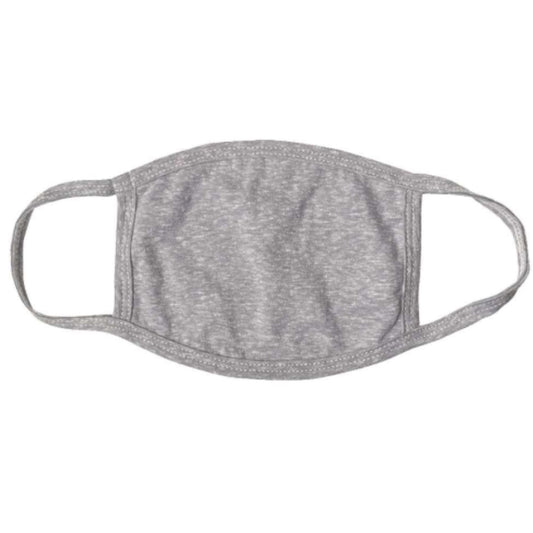 Face Mask-Light Heather Grey SALE While Supplies Last