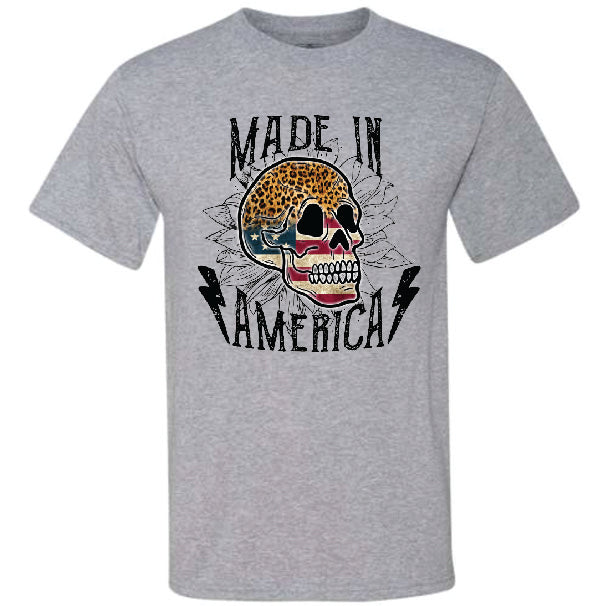 Made In America Skull (CCS DTF Transfer Only)