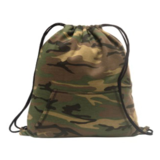 Sweatshirt Cinch Pack-Military Camo