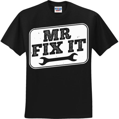 Mr Fix It White (CCS DTF Transfer Only)