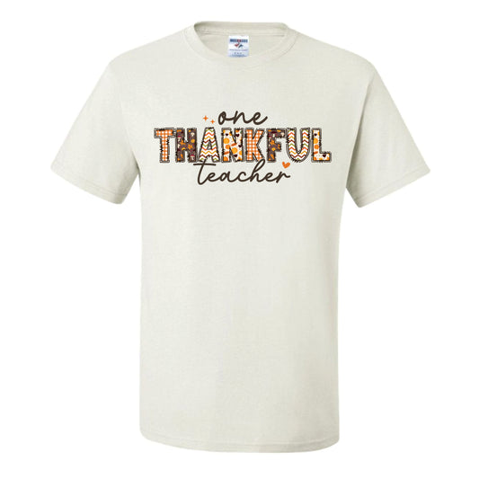 One Thankful Teacher (CCS DTF Transfer Only)