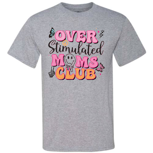 Over Stimulated Moms Club Butterfly (CCS DTF Transfer Only)