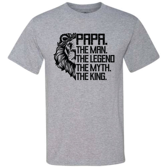 Papa The Man Legend Myth King (CCS DTF Transfer Only)