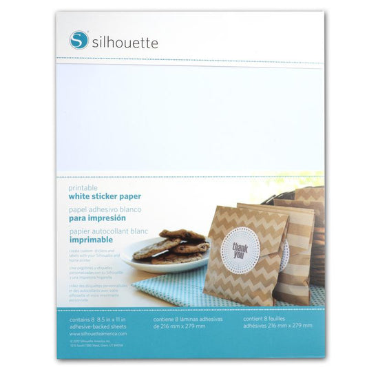 STICKER SHEETS - WHITE
