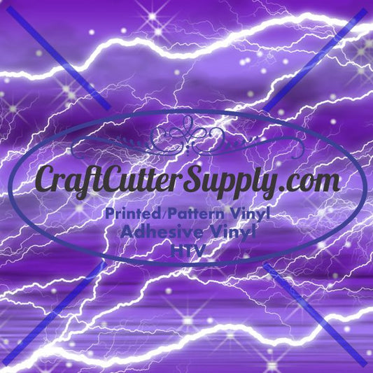 Purple Lightning 12x12 - CraftCutterSupply.com