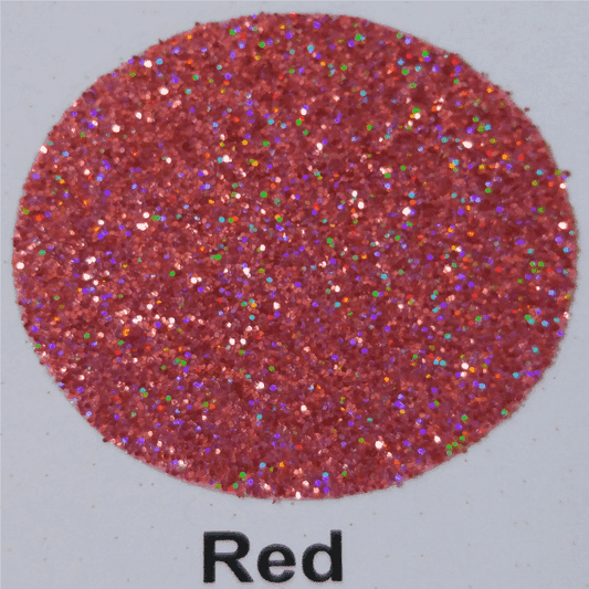 GlitterFlex® II Red 12x19 HTV (Color is more pink/red) - CraftCutterSupply.com