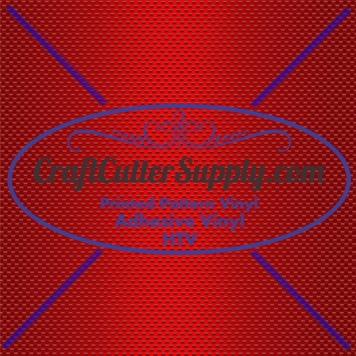 Red Carbon Fiber 12x12 - CraftCutterSupply.com