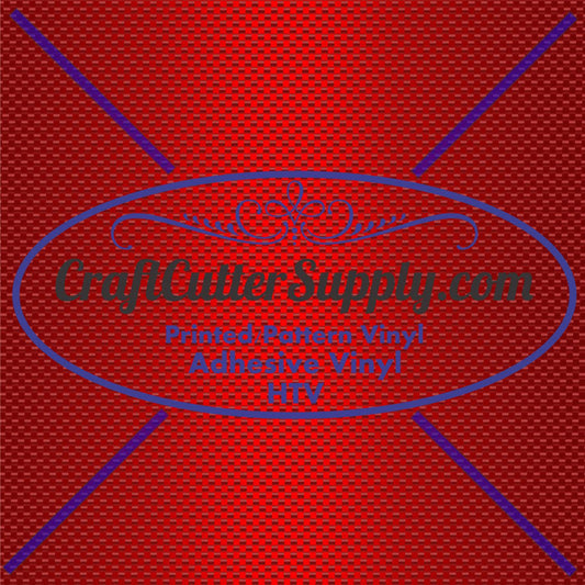 Red Carbon Fiber 12x12 - CraftCutterSupply.com