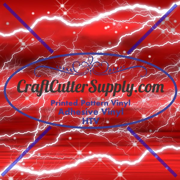Red Lightning 12x12 - CraftCutterSupply.com