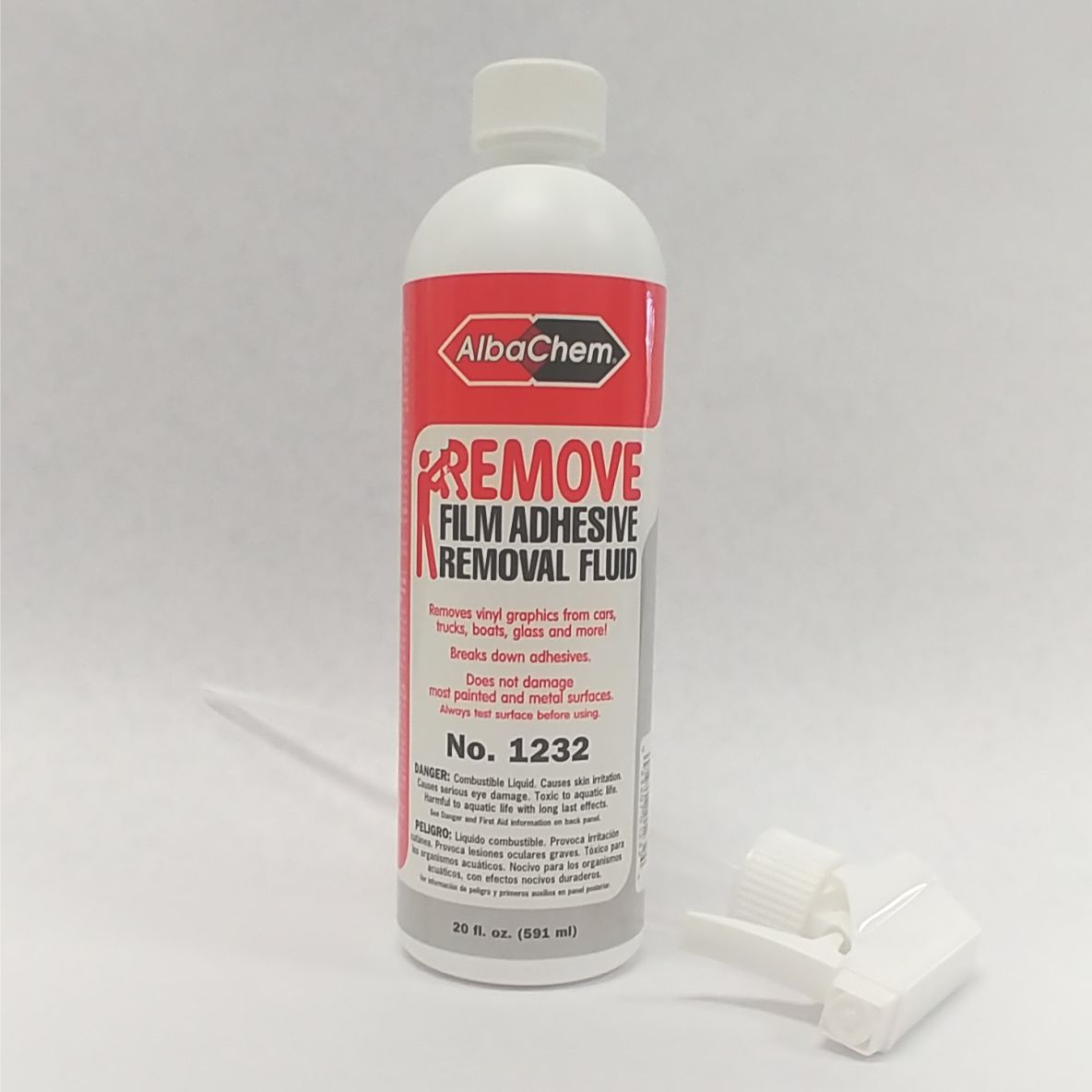 Remove Film Adhesive Removal Fluid 20 fl. oz With Trigger Sprayer (Product MUST Ship UPS Ground Only)