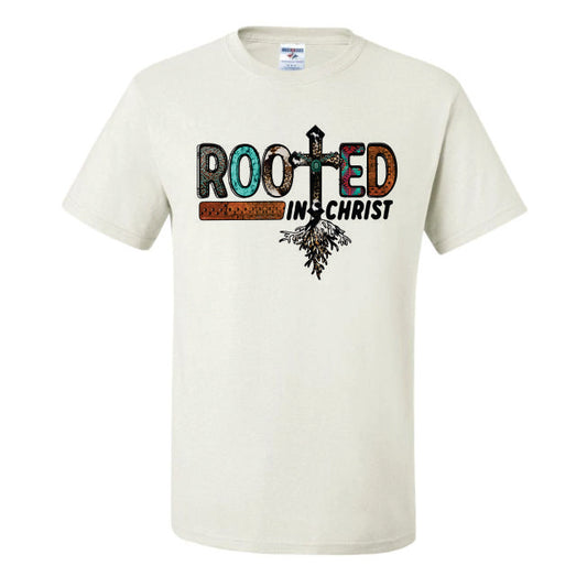 Rooted In Christ (CCS DTF Transfer Only)