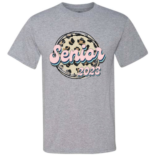 Senior 2023 Leopard Circle (CCS DTF Transfer Only)