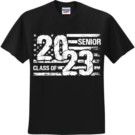 Senior Class Of 23 Flag White (CCS DTF Transfer Only)