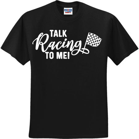 Talk Racing To Me White (CCS DTF Transfer Only)