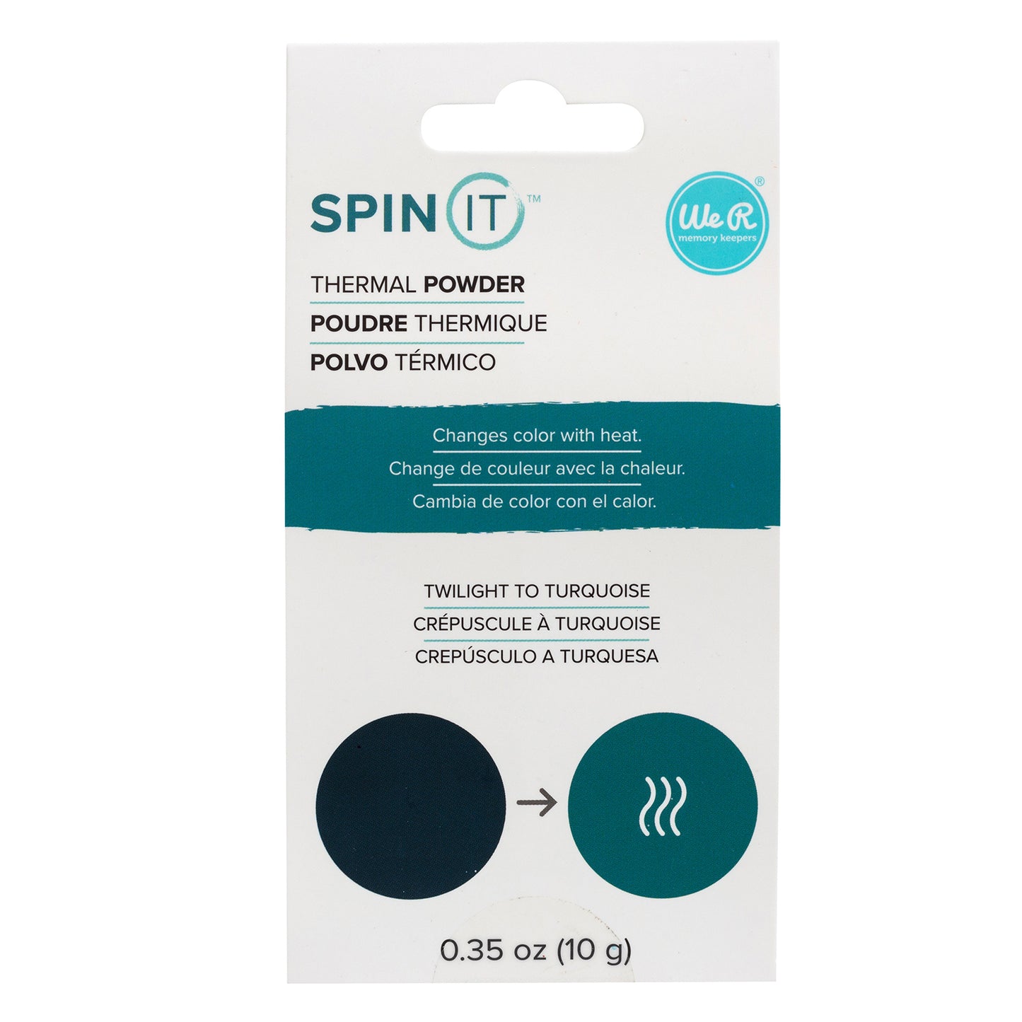 Thermal Powder-Spin It-Twilight To Turquoise CLEARANCE